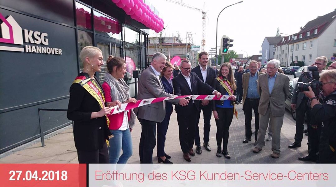 Einweihung des neuen KSG Kunden-Service-Centers: …